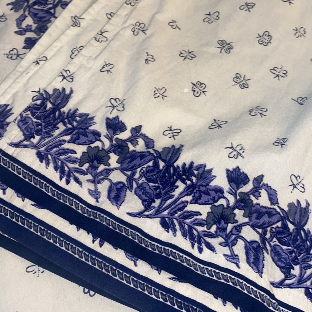 Williams Sonoma dragonfly / butterfly cafe curtains valances - Picture 2 of 4